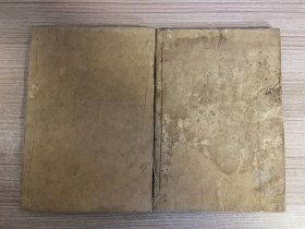 宽政十年（1798年）和刻本《国朝画征录》正续五卷两册全