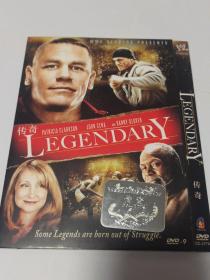 创佳d9 传奇 Legendary 英二区版 DVD WWE摔跤明星约翰塞纳 派翠西娅克拉克森