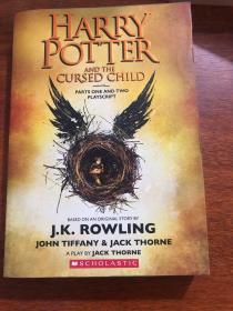 外语原版书：《Harry potter and the cursed child》哈利波特与被诅咒的孩子 英文原版