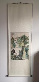 张建中黄山立轴（画芯66x44厘米）