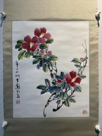 金默如  花卉小品立轴