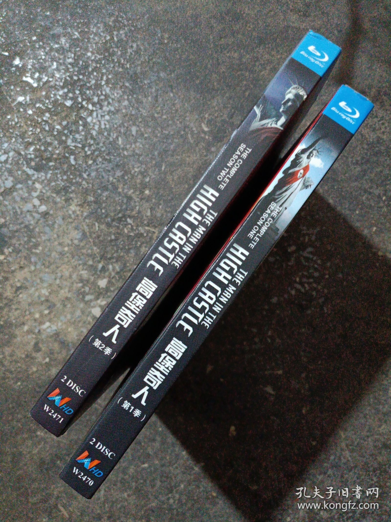 高堡奇人 碟片， 1~2季，2盒4碟装