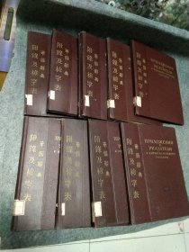 华俄辞典 附录及查字表