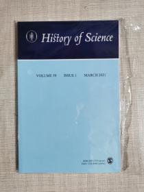history of science 2021年3月 原版