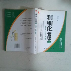 精细化管理IV:把小公司做强
