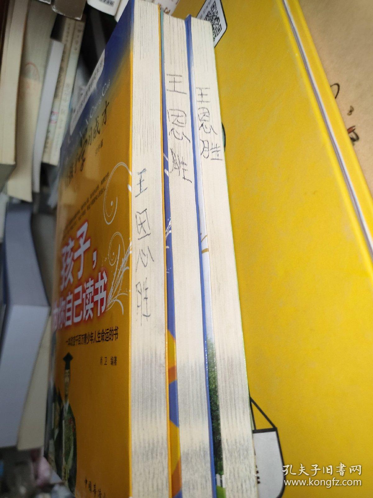 孩子学习成才 全三册合售