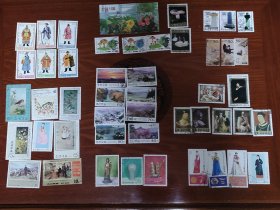 朝鲜邮票 104个不重复