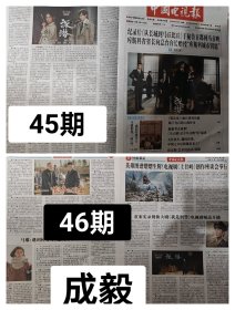 中国电视报报纸2024年12月第47期11月第45期第46期3份打包，成毅电视剧《深潜》收藏价值高，飞机盒无折叠发货