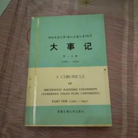 西南交通大学（唐山交通大学）校史大事记（1896-1949）