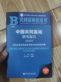 中国共同富裕研究报告2023