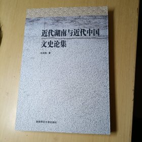 近代湖南与近代中国文史论集