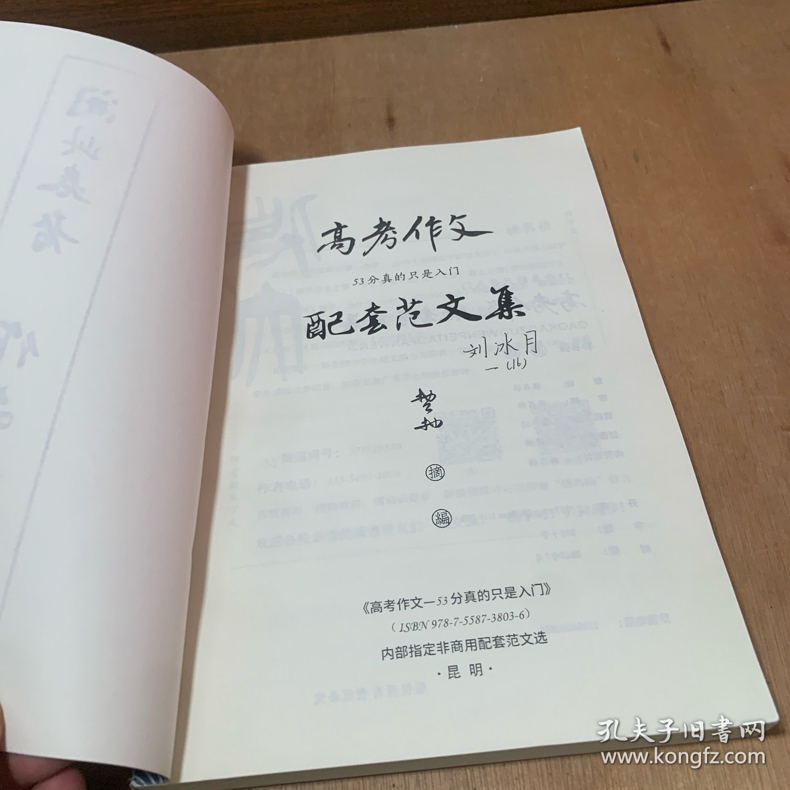 高考作文53分真的只是入门配套范文集范文选