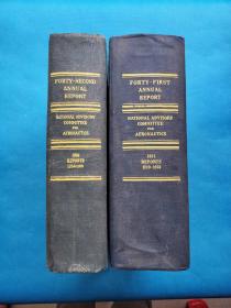 美国航空委员会1955年年报、美国航空委员会1956年年报【共两本合售，有章，纸张自然泛黄】