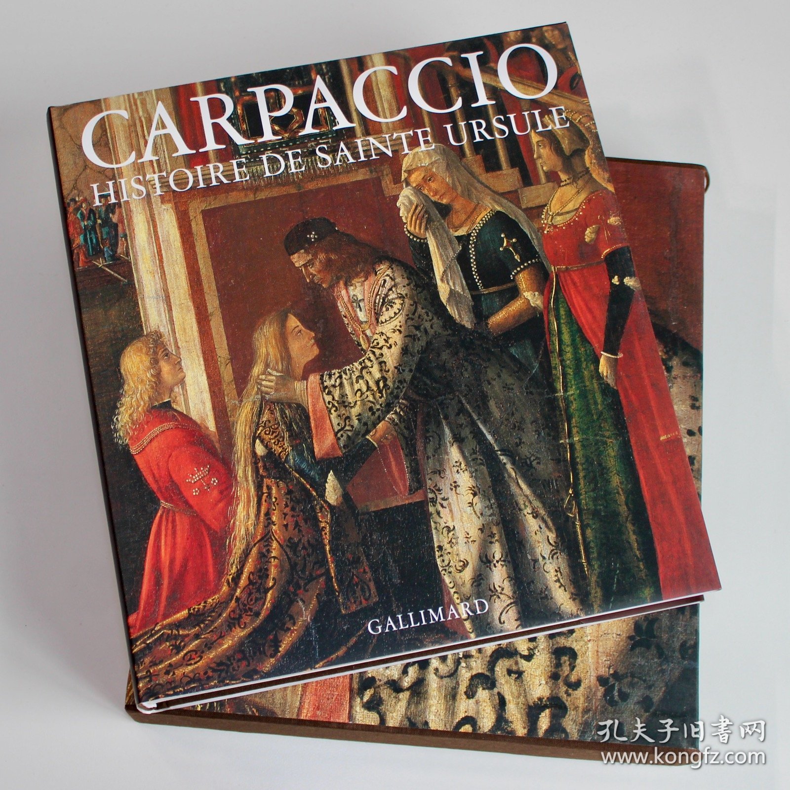 意大利画家维托雷·卡尔帕乔(Vittore Carpaccio)个人绘画特辑 超多放大细节图 带函套 大开本 12开 超重5.52斤 344页