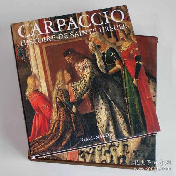 意大利画家维托雷·卡尔帕乔(Vittore Carpaccio)个人绘画特辑 超多放大细节图 带函套 大开本 12开 超重5.52斤 344页