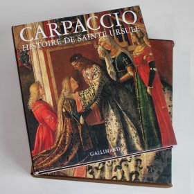 意大利画家维托雷·卡尔帕乔(Vittore Carpaccio)个人绘画特辑 超多放大细节图 带函套 大开本 12开 超重5.52斤 344页