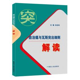 【现货速发】2019新修订版 防治煤与瓦斯突出细则解读 孙东玲主编