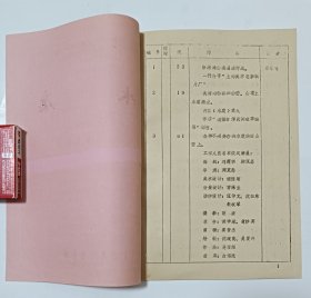 动画片完成台本《水鹿》 上海美术电影制片厂1985年摄制