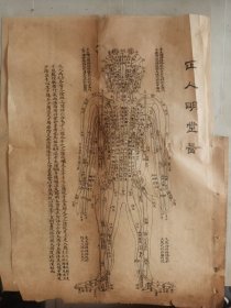 针灸图四张。