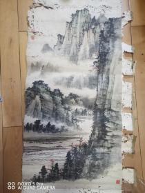 黄君璧山水画，民国时期