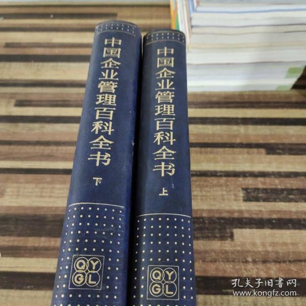 中国企业管理百科全书上下合售