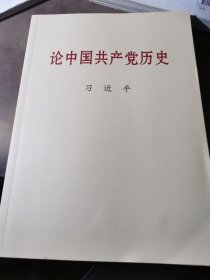 论中国共产党历史大字本