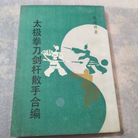 太极拳刀剑杆散手合编全一册实物拍摄共296页