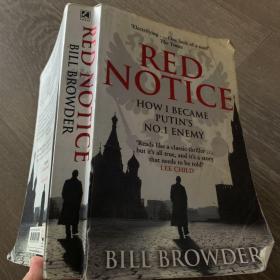 英文原版Red Notice：A True Story of High Finance, Murder, and One Man's Fight for Justice