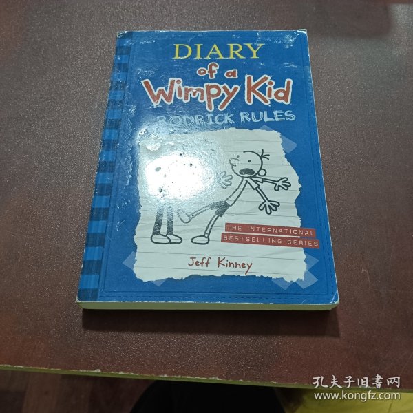 Diary of a wimpy kid #2 rodricd rules 小屁孩日记 2 （美国版，平装）