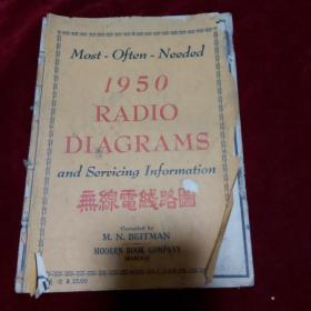 1950年出版《无线电线路图》16开192页