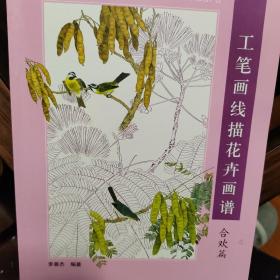 工笔画线花卉画谱：合欢篇