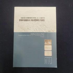 문화재 발굴조사 지도위원회의 자료집 文化遗产发掘调查指导委员会的资料集 韩文 一册（考古）