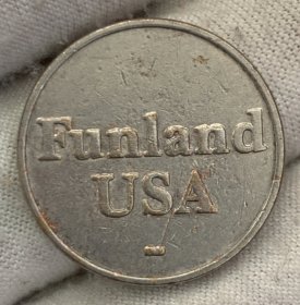 美国游戏代币 Funland USA 23mm