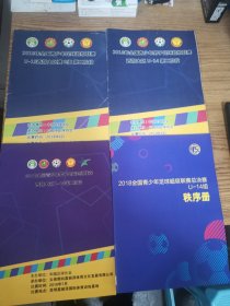 2019格力 中国杯国际足球锦标赛秩序册 7本合售