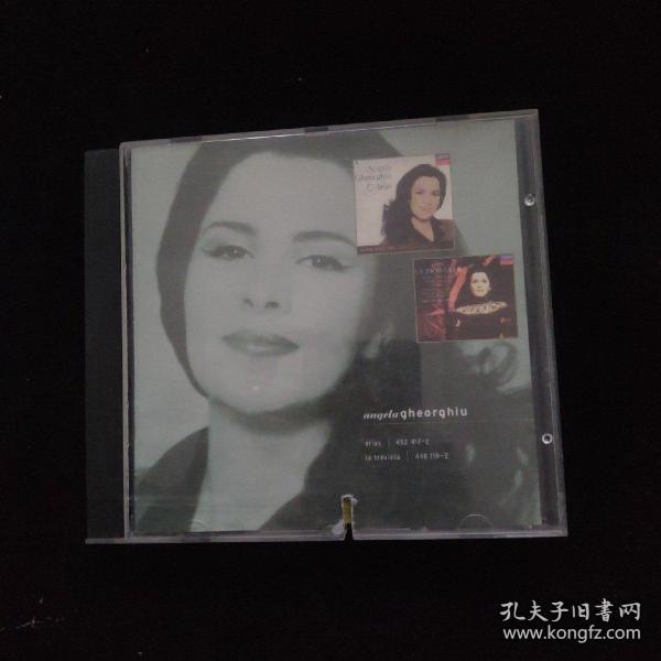 光盘： Angela gheorghiu Arias  盒装1碟   看图下单   打口光盘