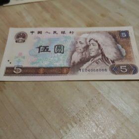 五元人民币
