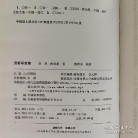 澄碧草堂集（二十世纪诗词名家别集丛书 精装 全一册）