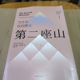 第二座山为生命找到意义 畅销书作者戴维·布鲁克斯全新作品社会动物品格之路作者中信出版社