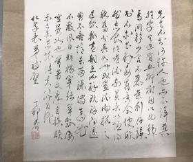 著名学者杨勇先生书法 45x41cm