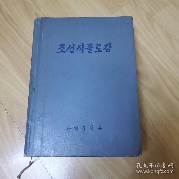 朝鲜植物图鉴 精装厚本朝文原版
