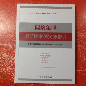 指导性案例实务指导丛书：网络犯罪指导性案例实务指引