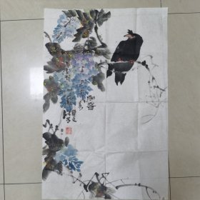 静文国画作品