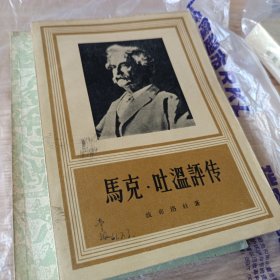 马克吐温评传