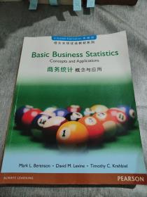 培生全球优选教材系列 Basic Business Statistics 商务统计概念与应用 英文