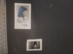八十年代女大学生影集 黑白照片50多张