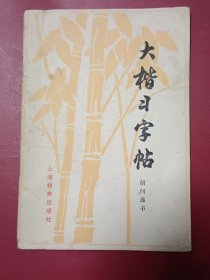 大楷习字帖