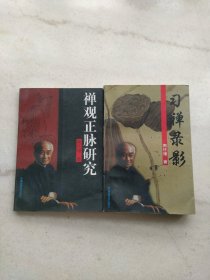 禅观正脉研究 习禅录影（南怀瑾作品两册合售）