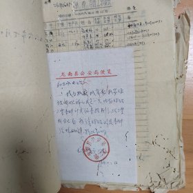 1967年江西省龙南县红卫水电站四月份工分底册近百页