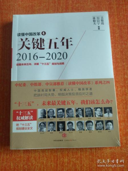 读懂中国改革4：关键五年2016--2020