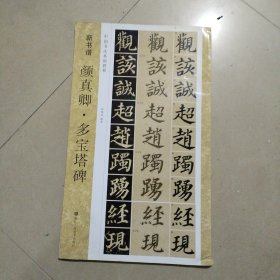 新书谱 中国书法基础教程：颜真卿多宝塔碑